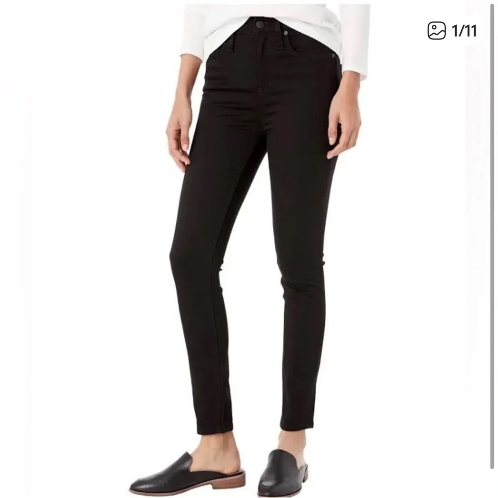 Madewell Curvy High-Rise Skinny Pants in Carbondale Wash